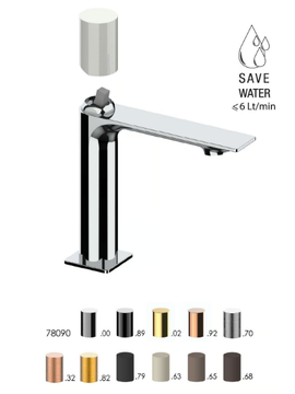 NARCISO S 78050S - Single handle washbasin mixer with flow limiter by Rubinetterie Frattini - view 3